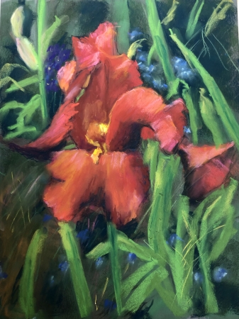 Giverny Glory II by artist Janis Langley